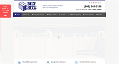 Desktop Screenshot of biltritegaragedoors.com